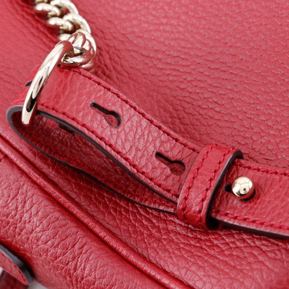 Gucci Soho Backpack Daypack Interlocking Chain 53… - image 8